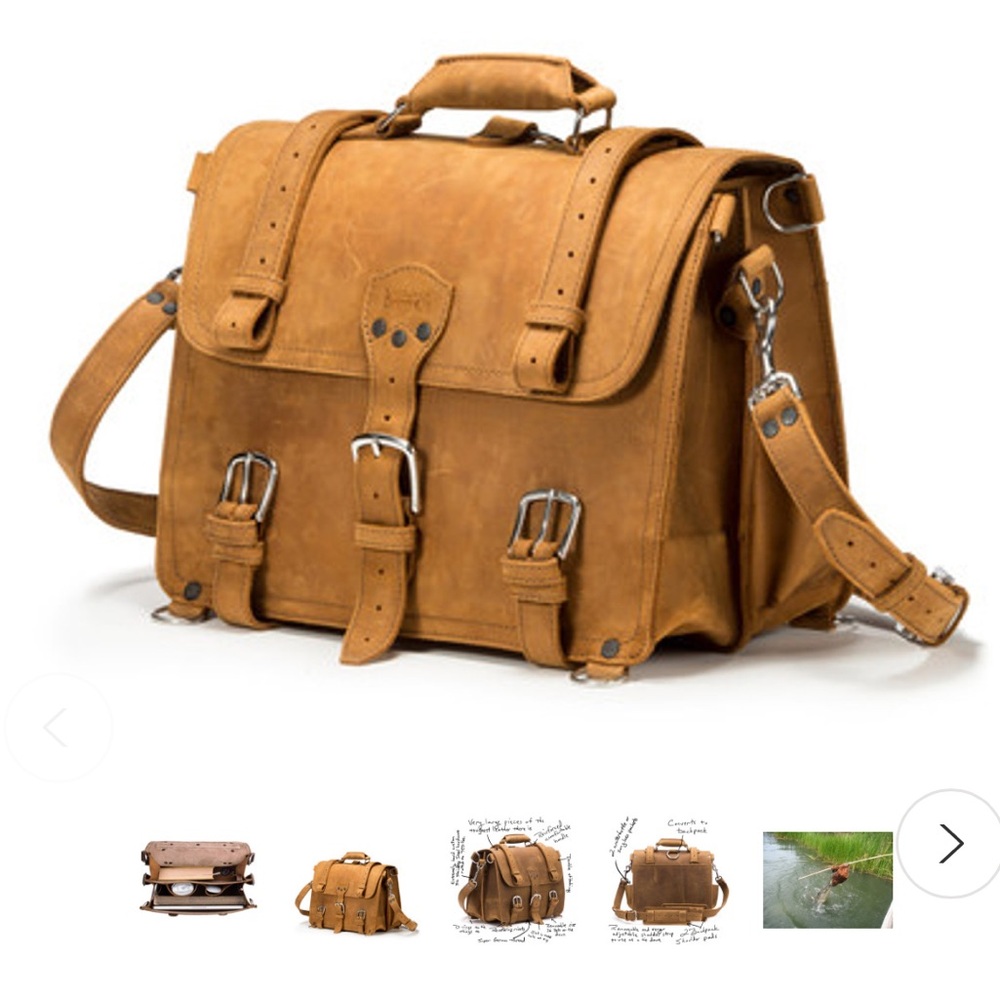 Saddleback Leather Co Large Classic Leather Briefcase